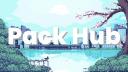 Discovery splash banner for Pack Hub | 1.7-1.8 Discord server