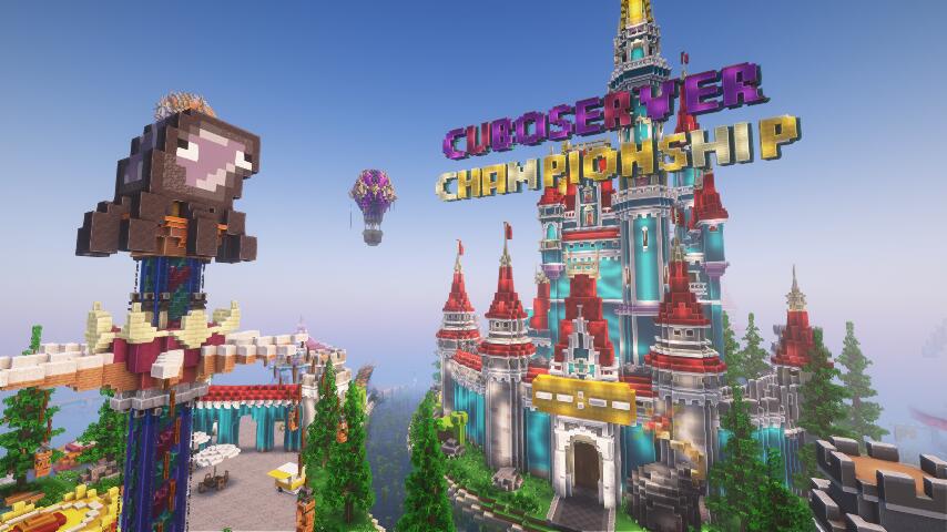 Discovery splash banner for Cuboserver Discord server