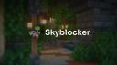 Discovery splash banner for Skyblocker Discord server