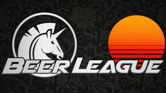 Discovery splash banner for The Beer League Discord server