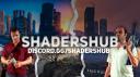 Discovery splash banner for Shaders Hub Discord server