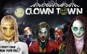 Discovery splash banner for The Clown Town NFT Discord server