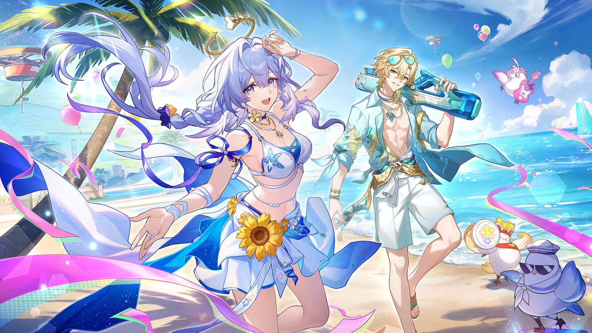 Discovery splash banner for Honkai: Star Rail Official Discord server