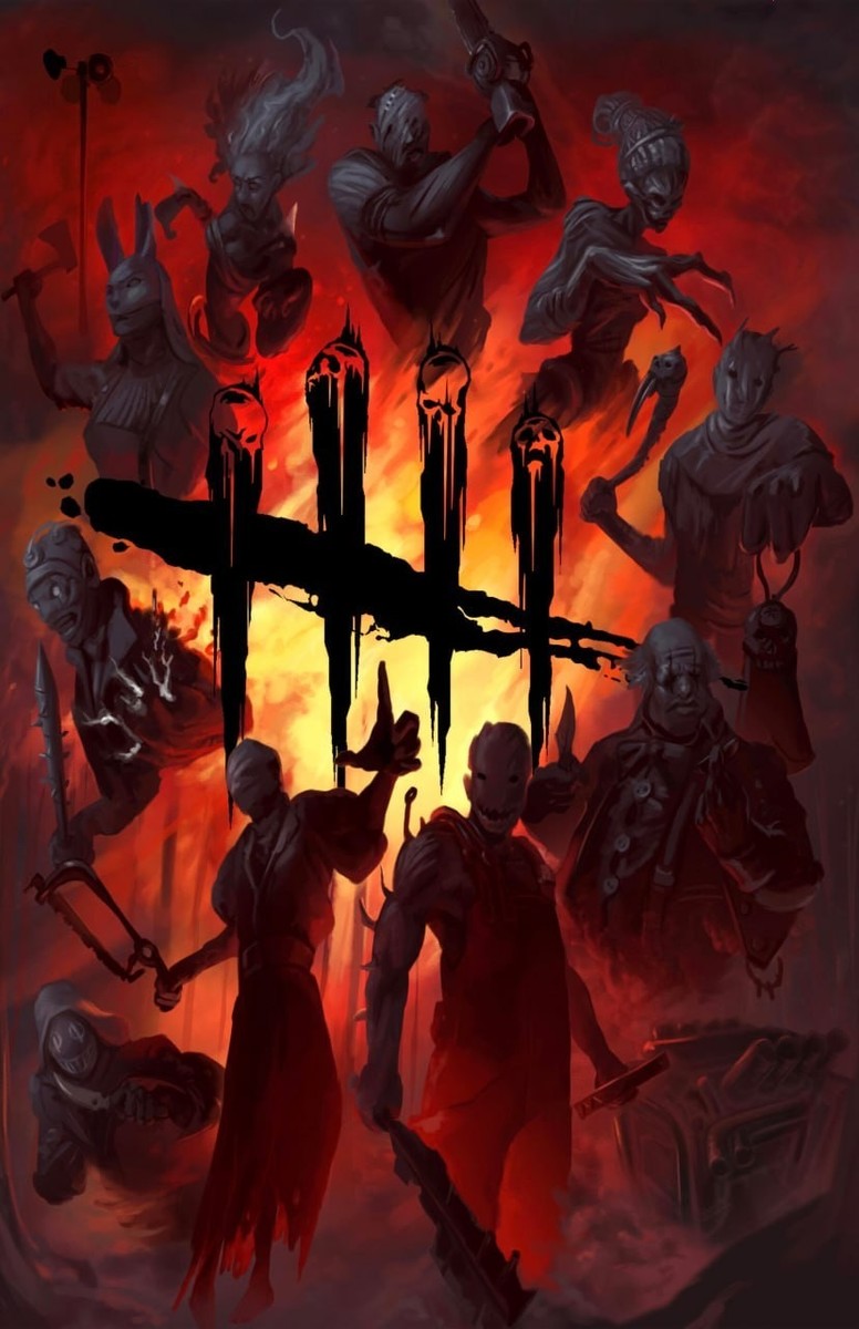 Discovery splash banner for Dead By Daylight Asia/OCE Discord server