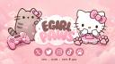Discovery splash banner for Egirl Paws | VC • Social • Call • Nitro • Anime • Active • Emotes • Egirls • Gaming • Voice Chat Discord server
