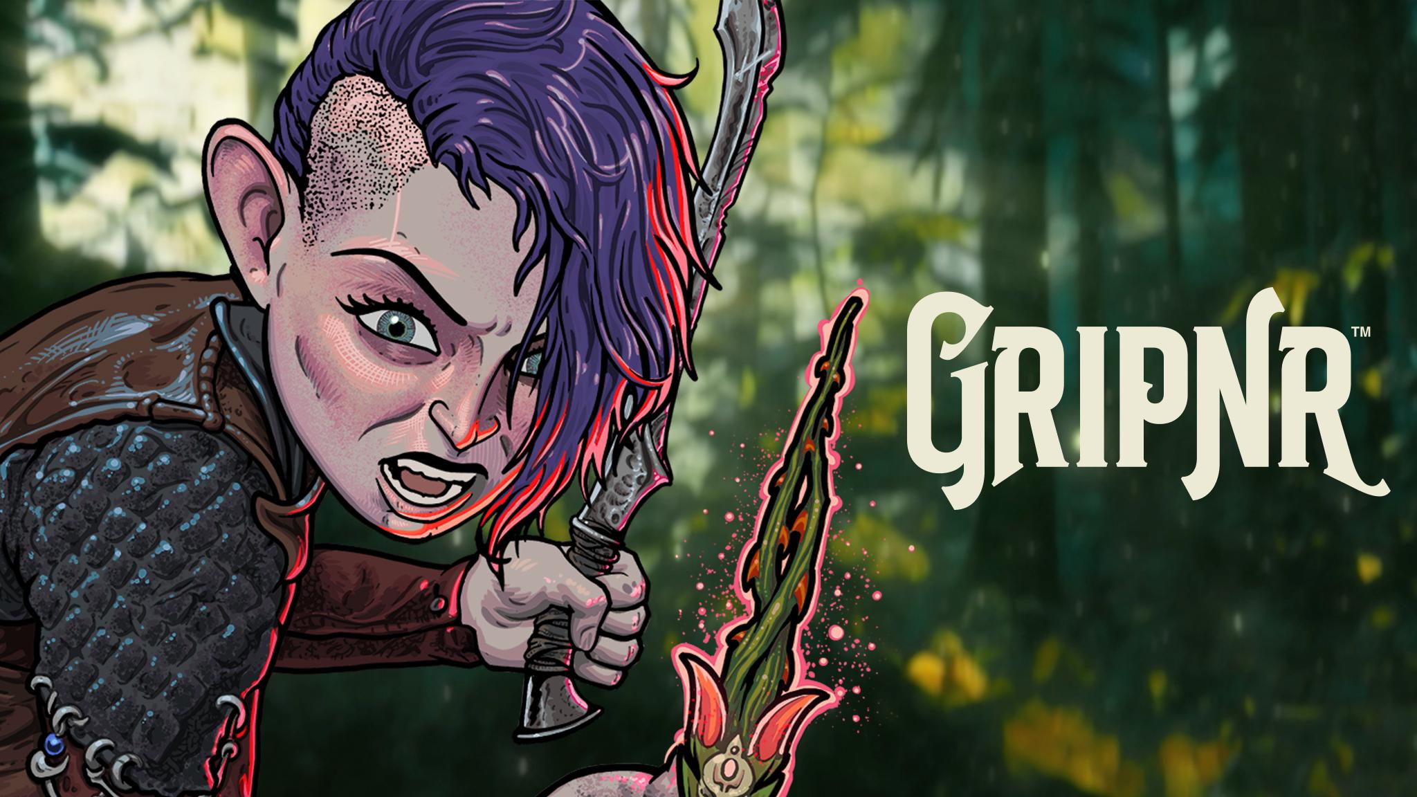 Discovery splash banner for Gripnr Discord server