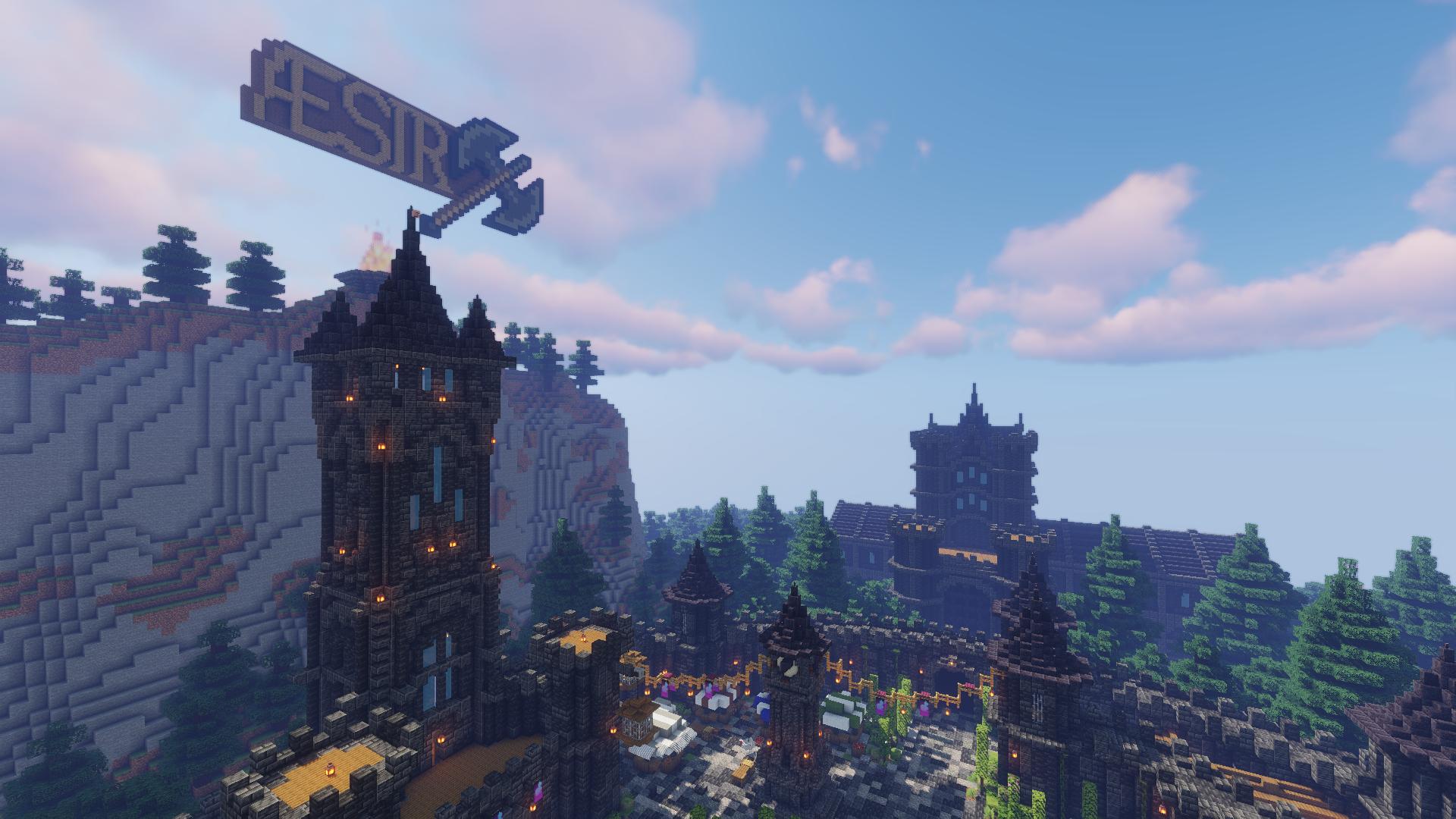 Discovery splash banner for AesirMC #HerDaim Discord server