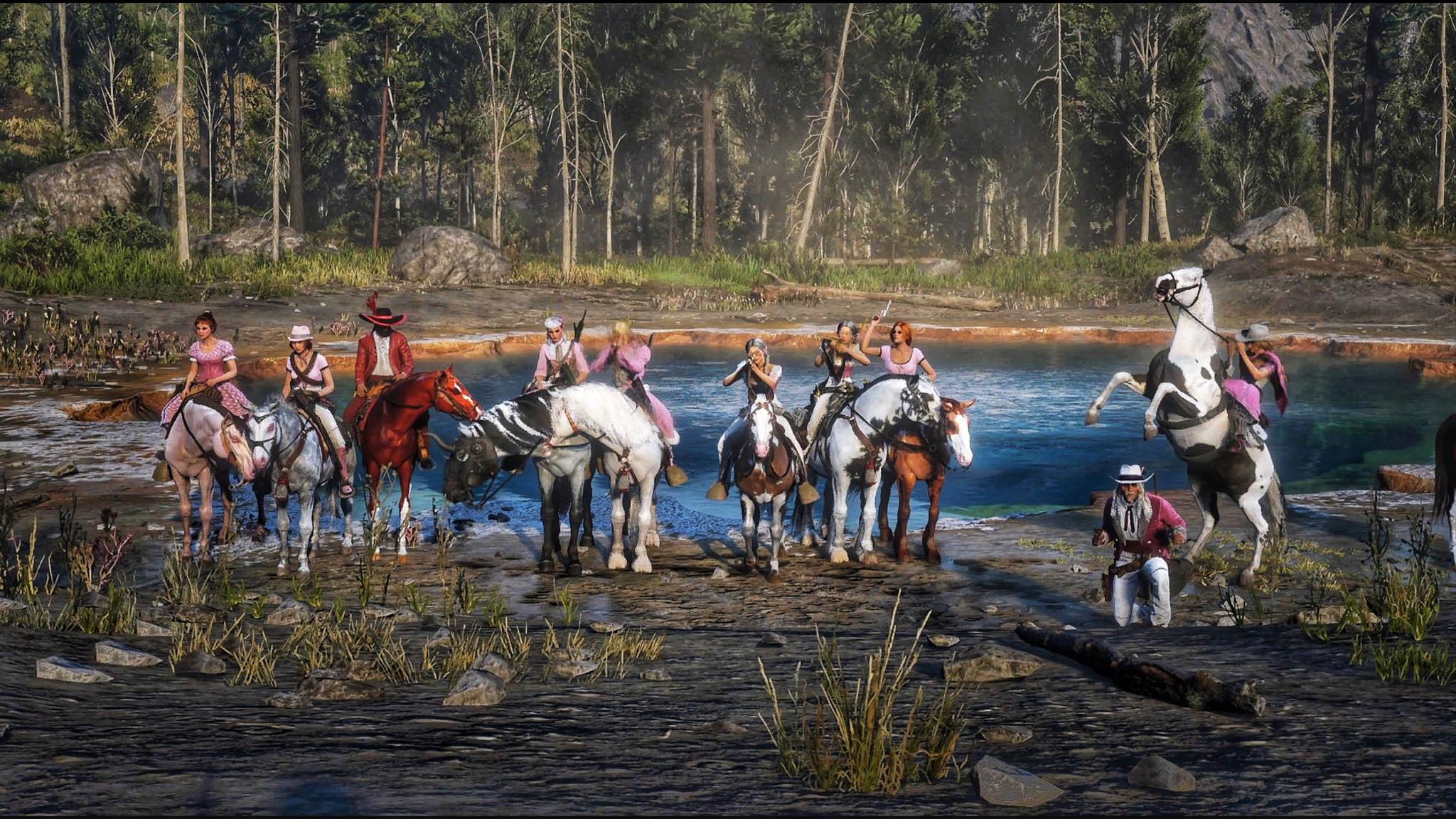 Discovery splash banner for Red Dead Redemption FR Discord server