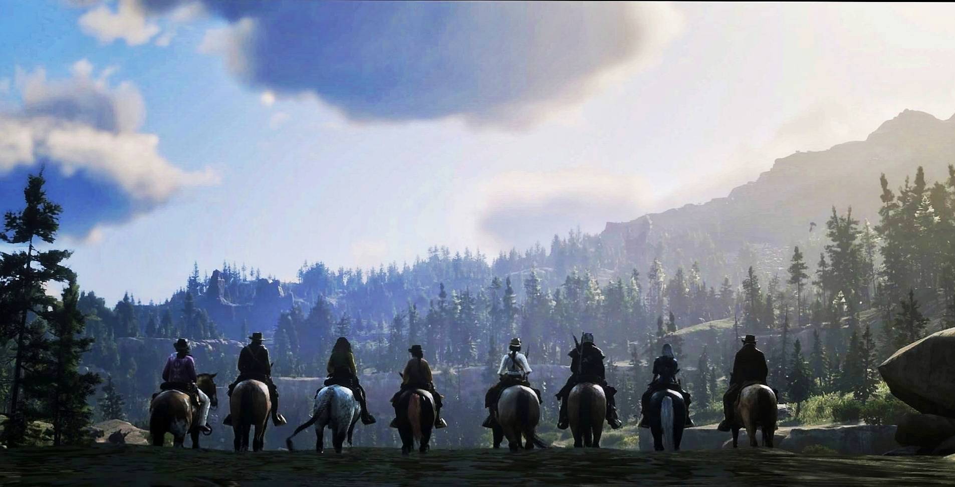 Discovery splash banner for Red Dead Redemption FR Discord server