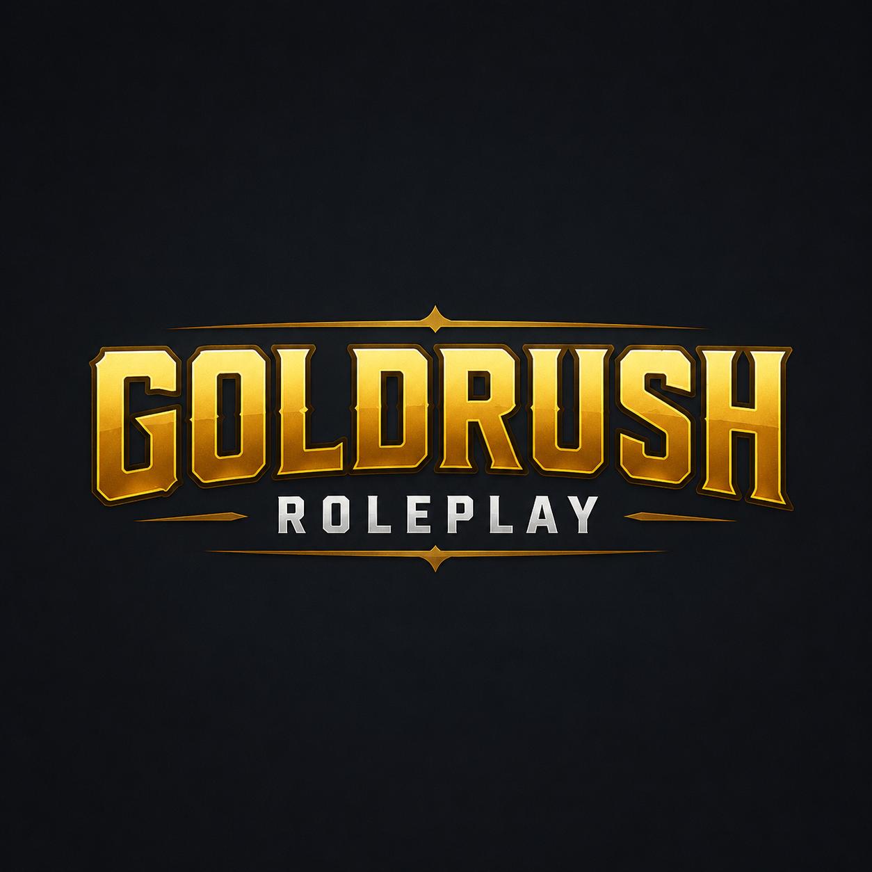 Discovery splash banner for GoldRush Roleplay Discord server
