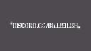 Discovery splash banner for Billie Eilish Discord server