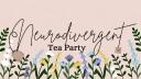 Discovery splash banner for Neurodivergent Tea Party Discord server