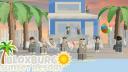 Discovery splash banner for Bloxburg Sunset Resorts Discord server