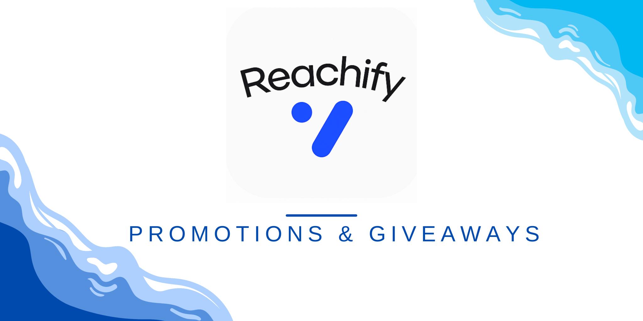Discovery splash banner for Reachify | Nitro Giveaways | Advertise Discord server
