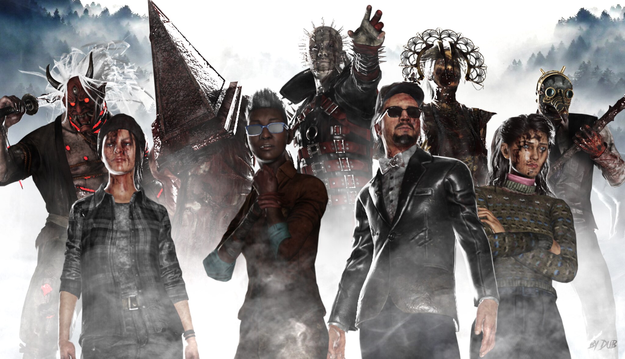 Discovery splash banner for Dead by Daylight 🇵🇠Discord server