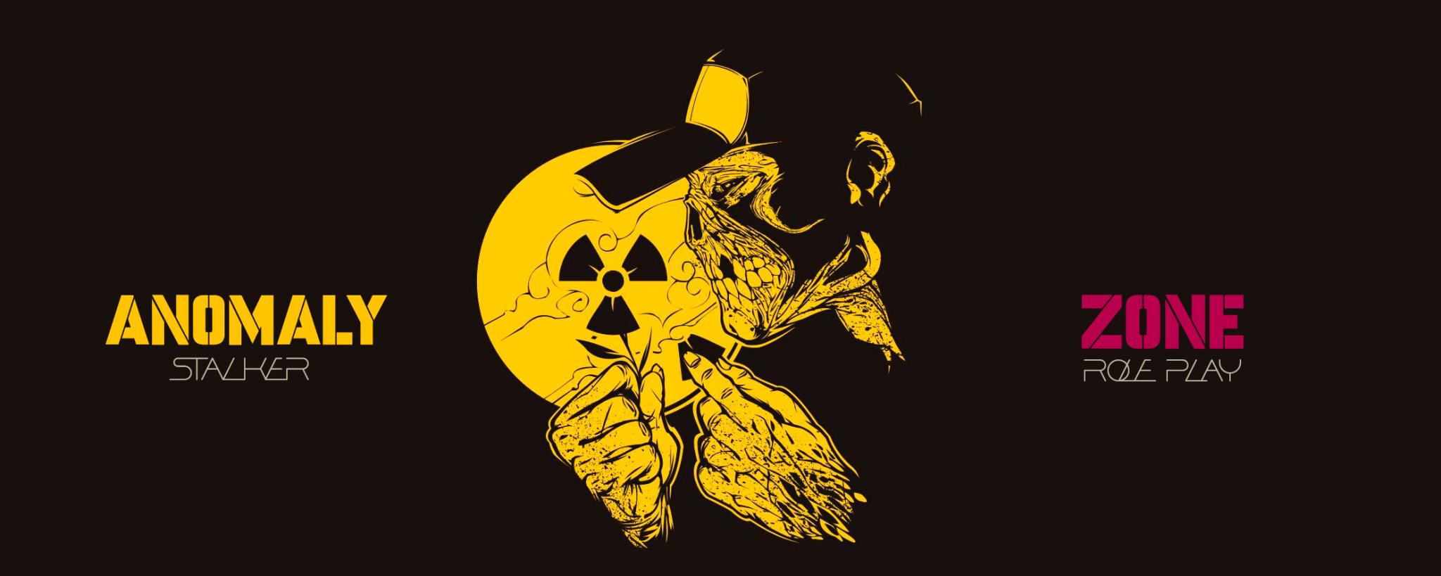 Discovery splash banner for Anomaly Zone: STALKER Discord server