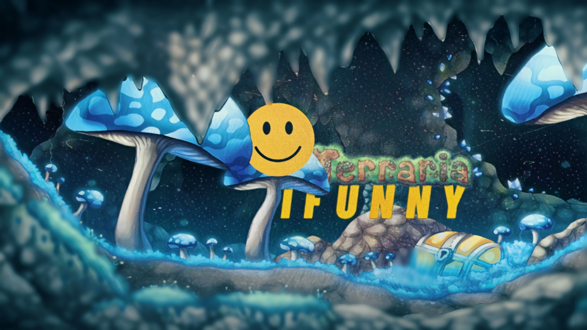 Discovery splash banner for Terraria iFunny Discord server