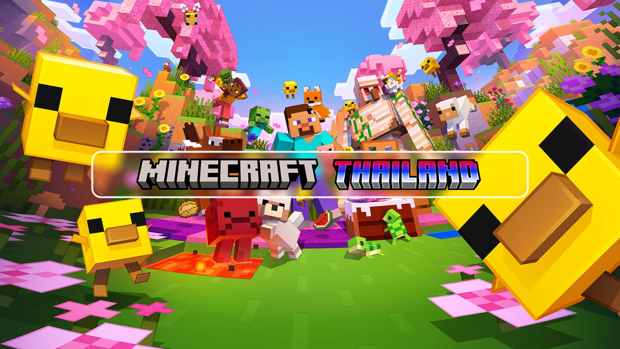 Discovery splash banner for Minecraft Thailand Discord server