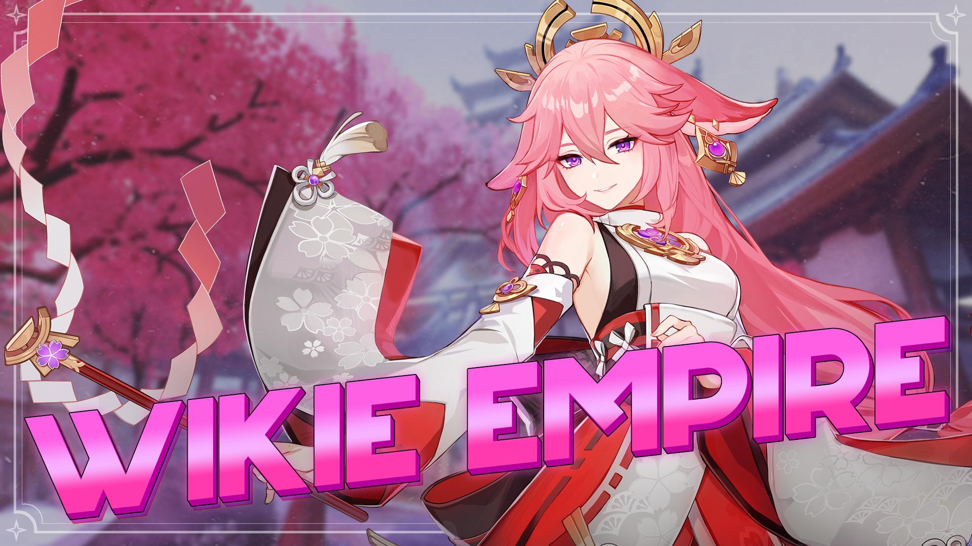 Discovery splash banner for Wikie Empire ᨀ Anime & Manga Discord server