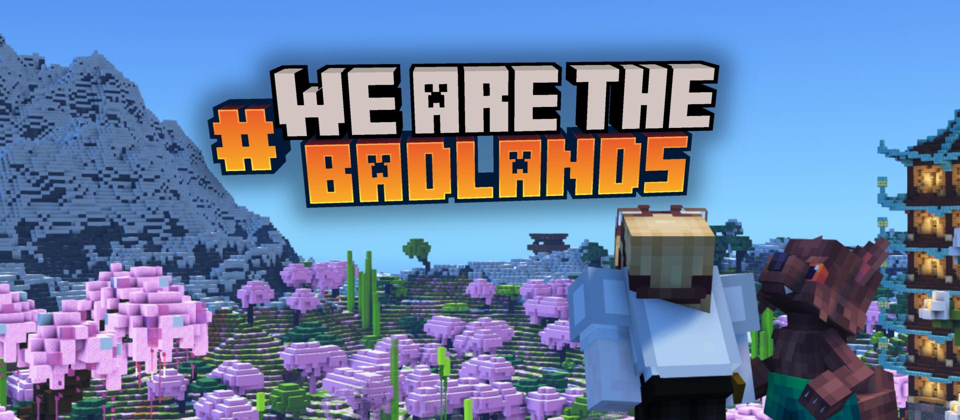 Discovery splash banner for BADLANDS Discord server