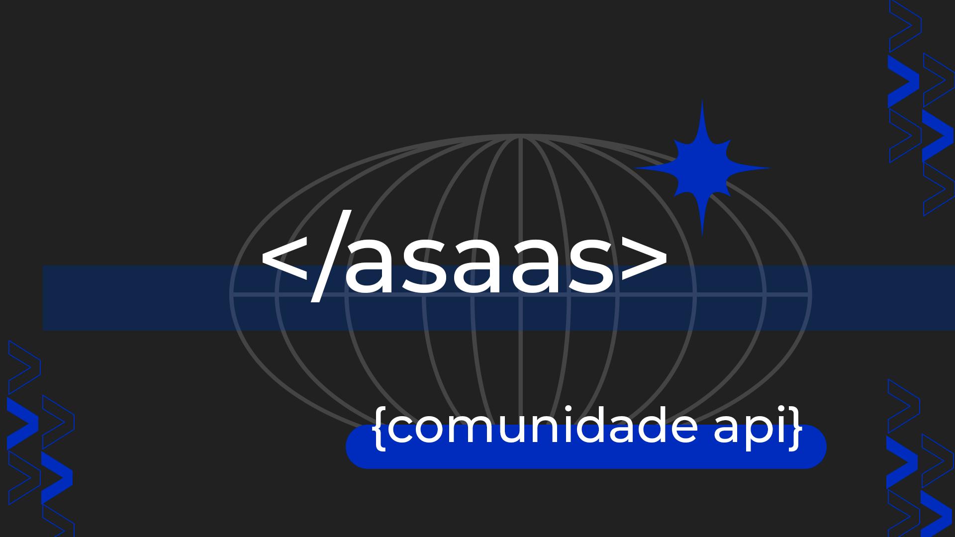 Discovery splash banner for Asaas Discord server
