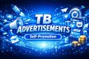 Discovery splash banner for TB Advertisements | Self-Promotion • Minecraft Advertising • Roblox Advertising • Minecraft LFG Discord server