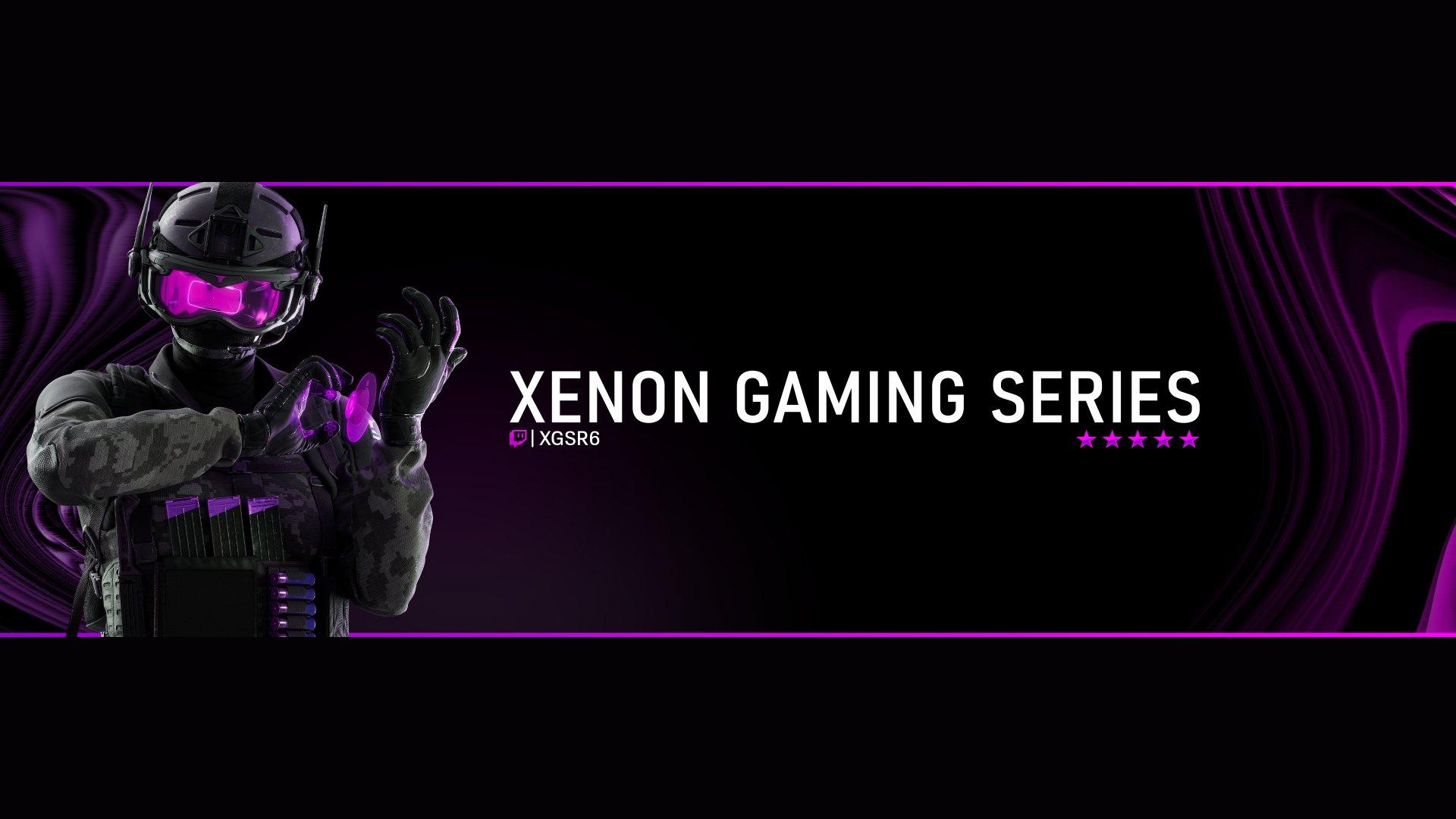 Discovery splash banner for Xenon Gaming Series Discord server