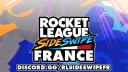 Discovery splash banner for Rocket League Sideswipe France Discord server