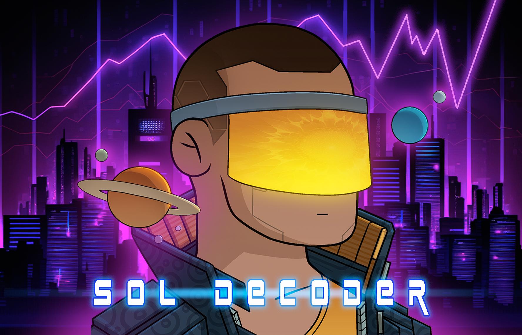 Discovery splash banner for SOL Decoder Discord server