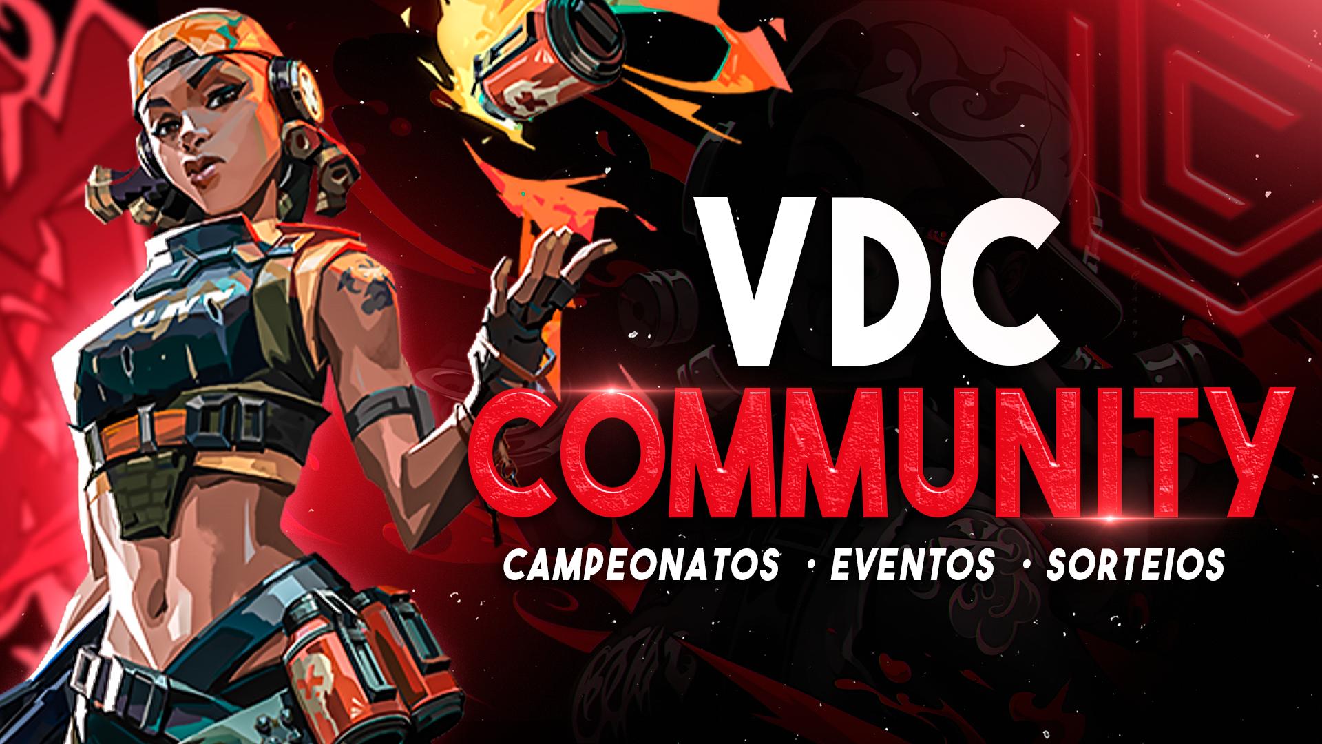Discovery splash banner for VDC│VAVA DOS CRIA・VALORANT Discord server