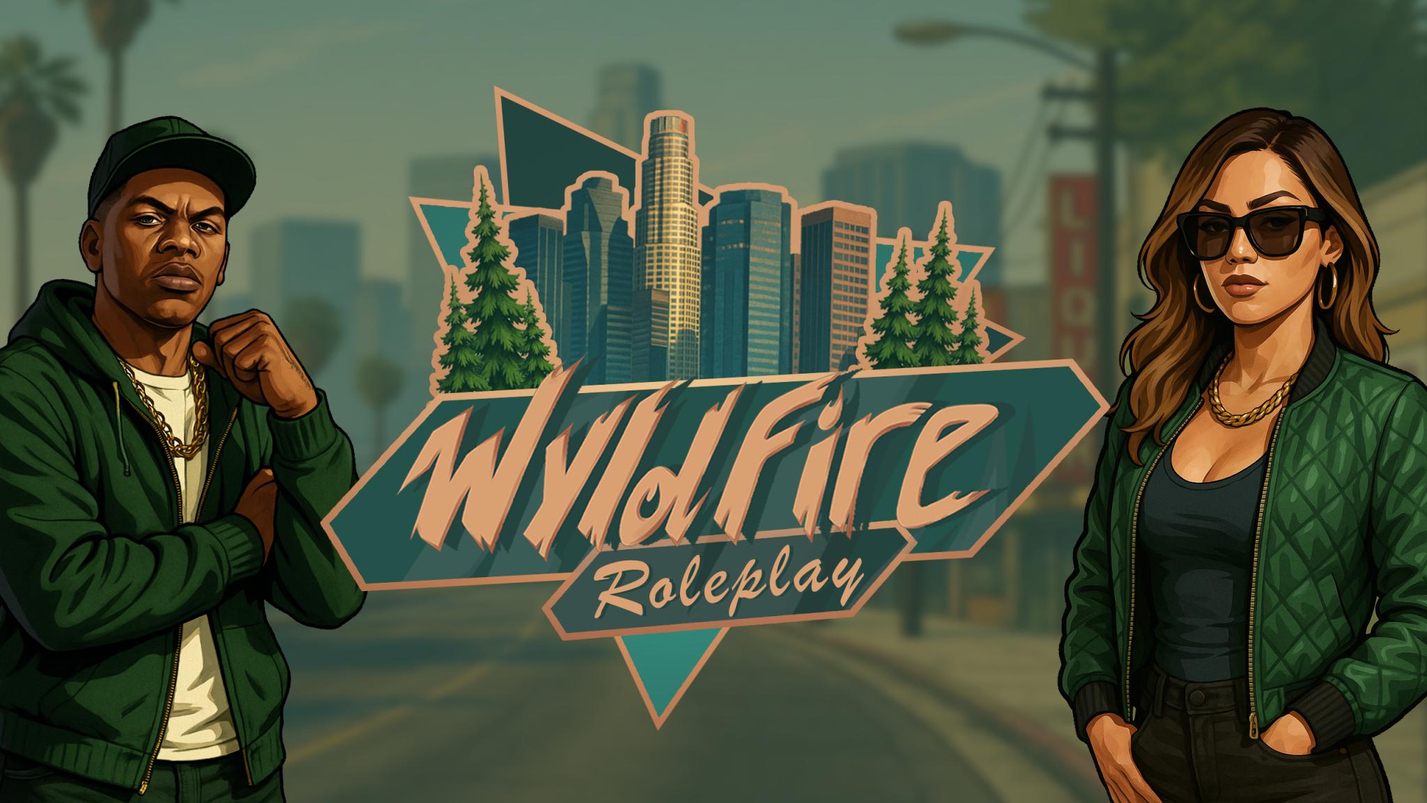 Discovery splash banner for 🔥 WYLDFIRE | GTARP🔥 Discord server