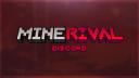 Discovery splash banner for MineRival Discord server