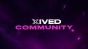 Discovery splash banner for Xived Community Discord server