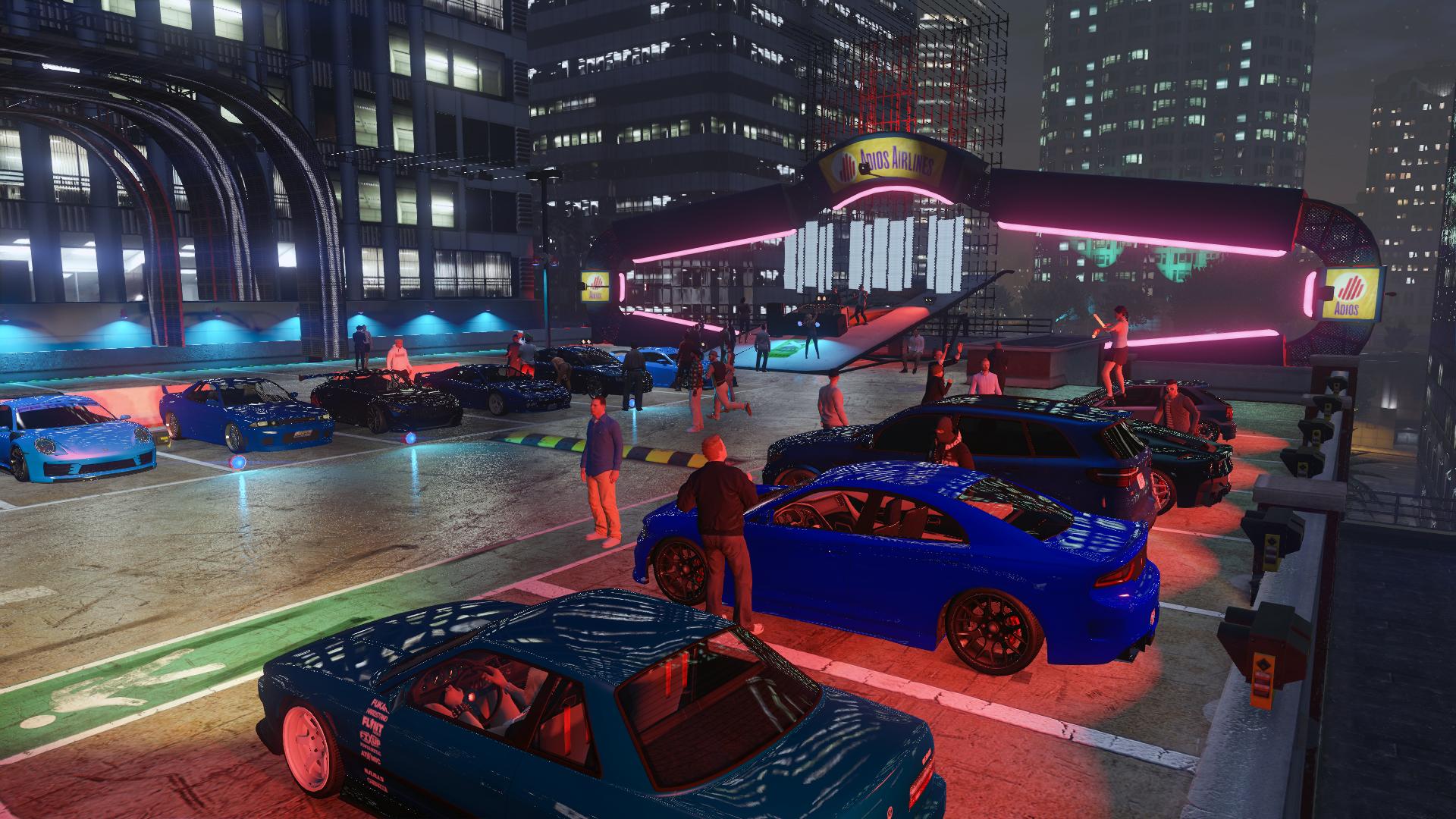 Discovery splash banner for LSPP: Forza & GTA - Meets, Heists, Content Creation Discord server