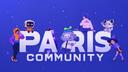 Discovery splash banner for Paris Community . Discord server