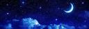 Discovery splash banner for 、 🌙 . Star Night Discord server