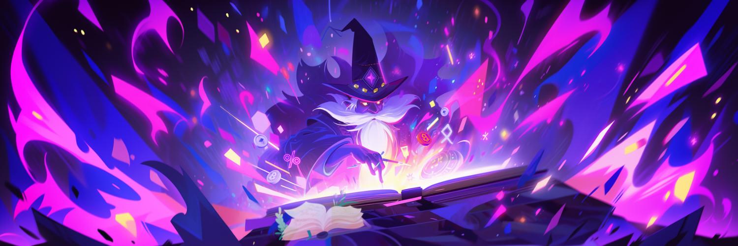 Discovery splash banner for CryptoMage Discord server
