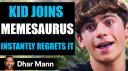 Discovery splash banner for Memesaurus Discord server