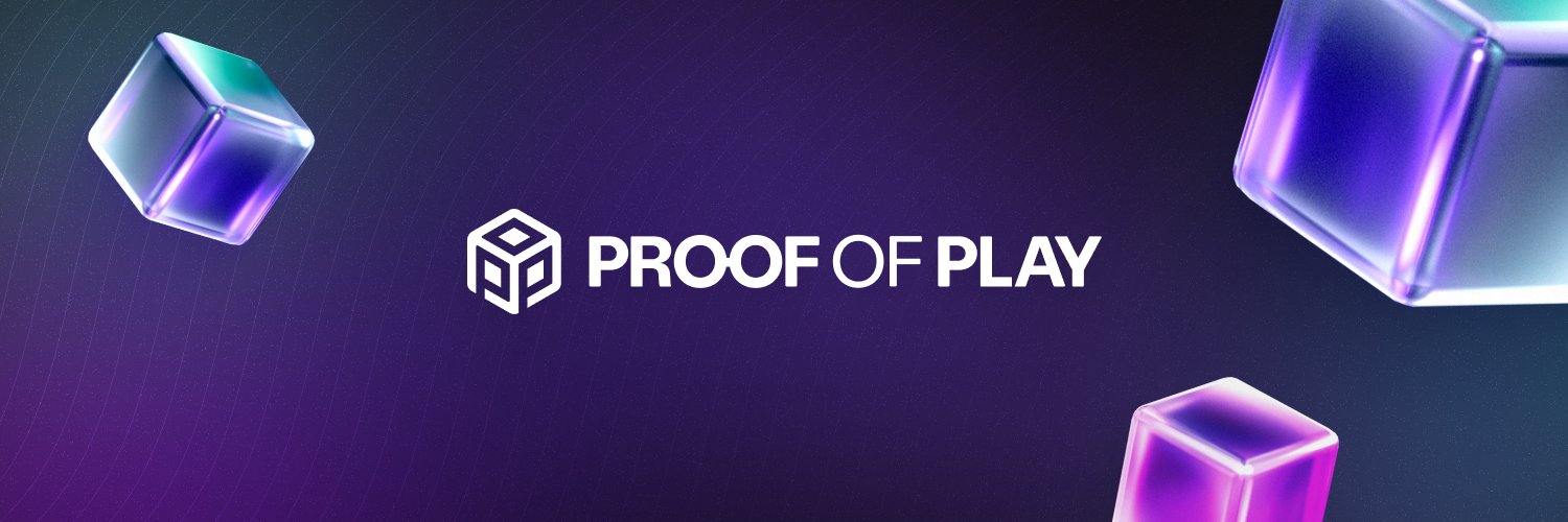 Discovery splash banner for Proof Of Play Discord server