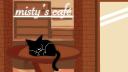 Discovery splash banner for Misty's Café Discord server