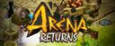 Discovery splash banner for Arena Returns Discord server