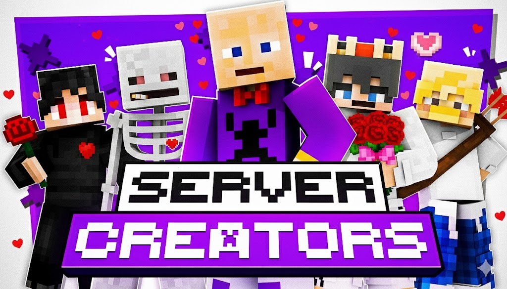 Discovery splash banner for ServerCreators - Stwórz Swój serwer. Discord server