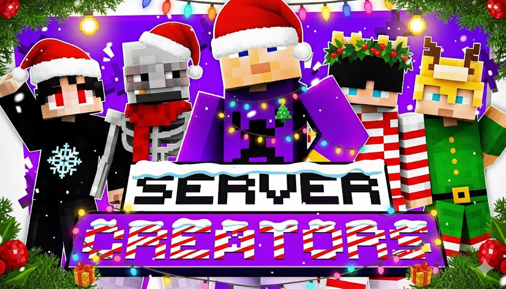 Discovery splash banner for ServerCreators - Stwórz Swój serwer. Discord server