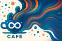 Discovery splash banner for Infinity Café Discord server