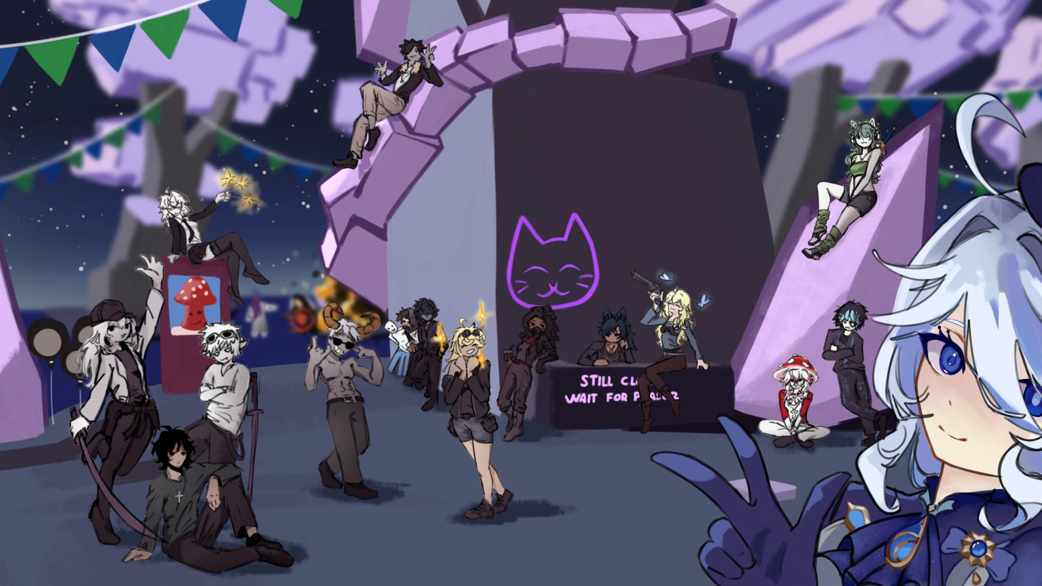 Discovery splash banner for Plenilune Discord server