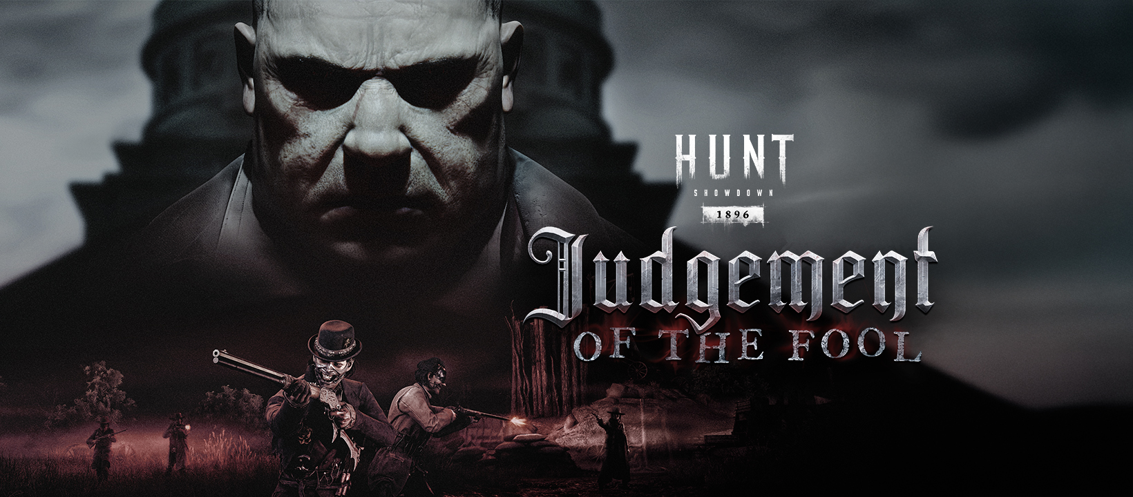 Discovery splash banner for Hunt: Showdown 1896 TR Discord server