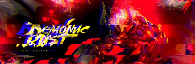 Discovery splash banner for Demonic Project Discord server