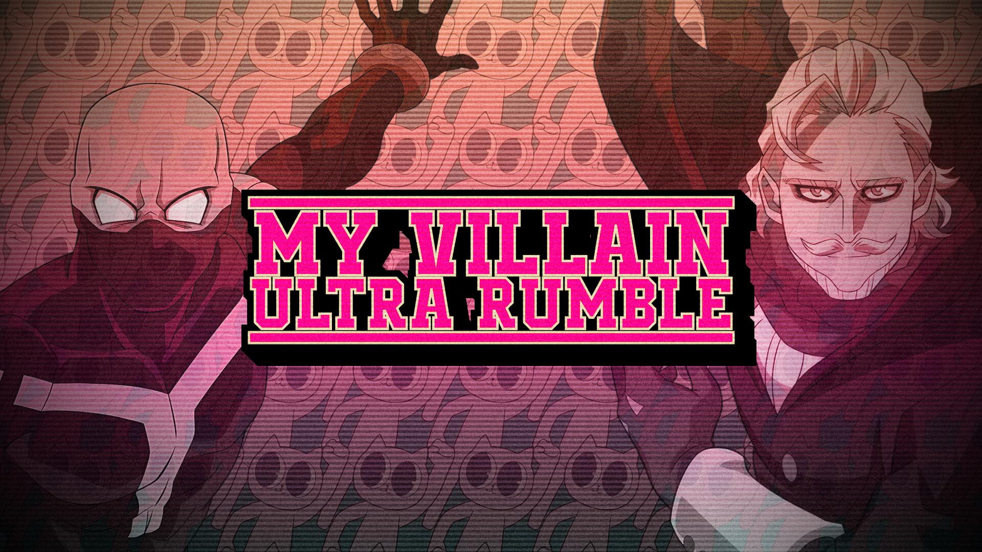 Discovery splash banner for My Villain Ultra Rumble Discord server