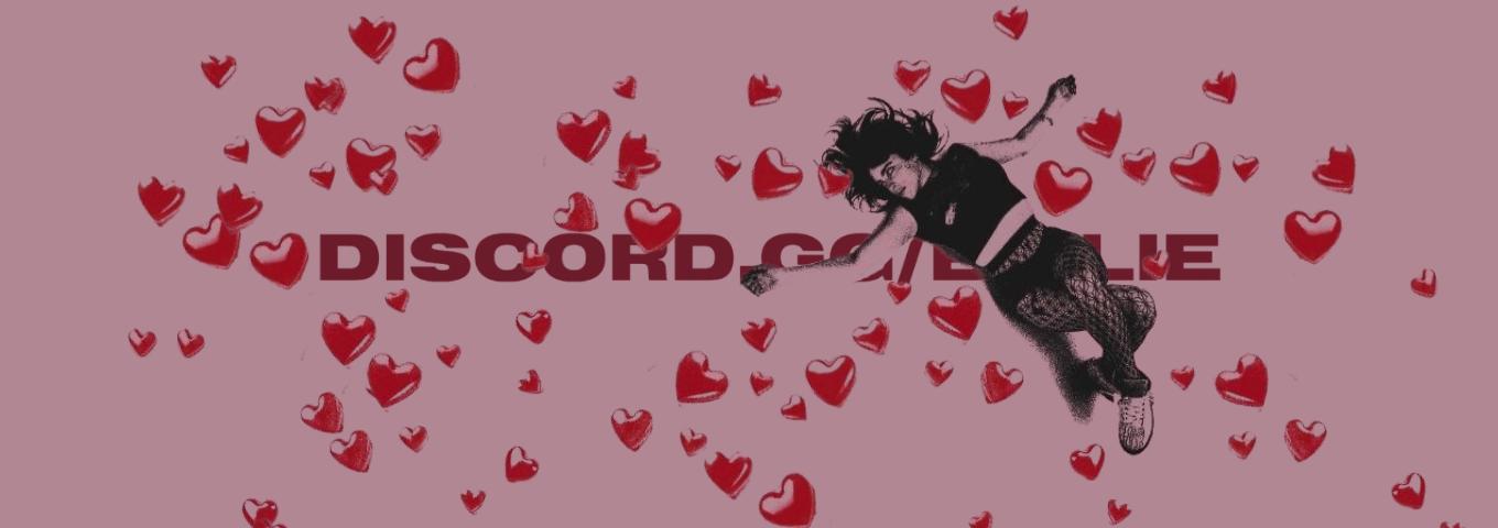 Discovery splash banner for BILLIE EILISH Discord server