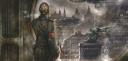 Discovery splash banner for Imperial March - 40k Command RP Discord server